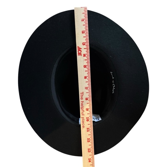 Lack of Color Noir rancher wool fedora wide brim hat classic stylish western - Picture 3 of 9